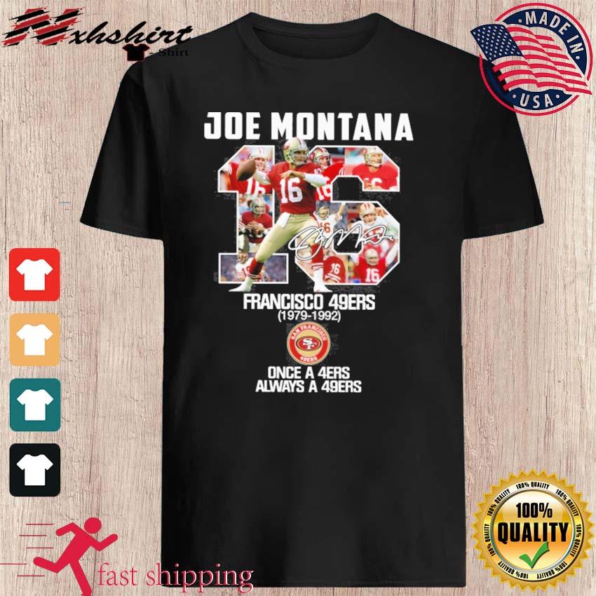 49ers joe montana shirt
