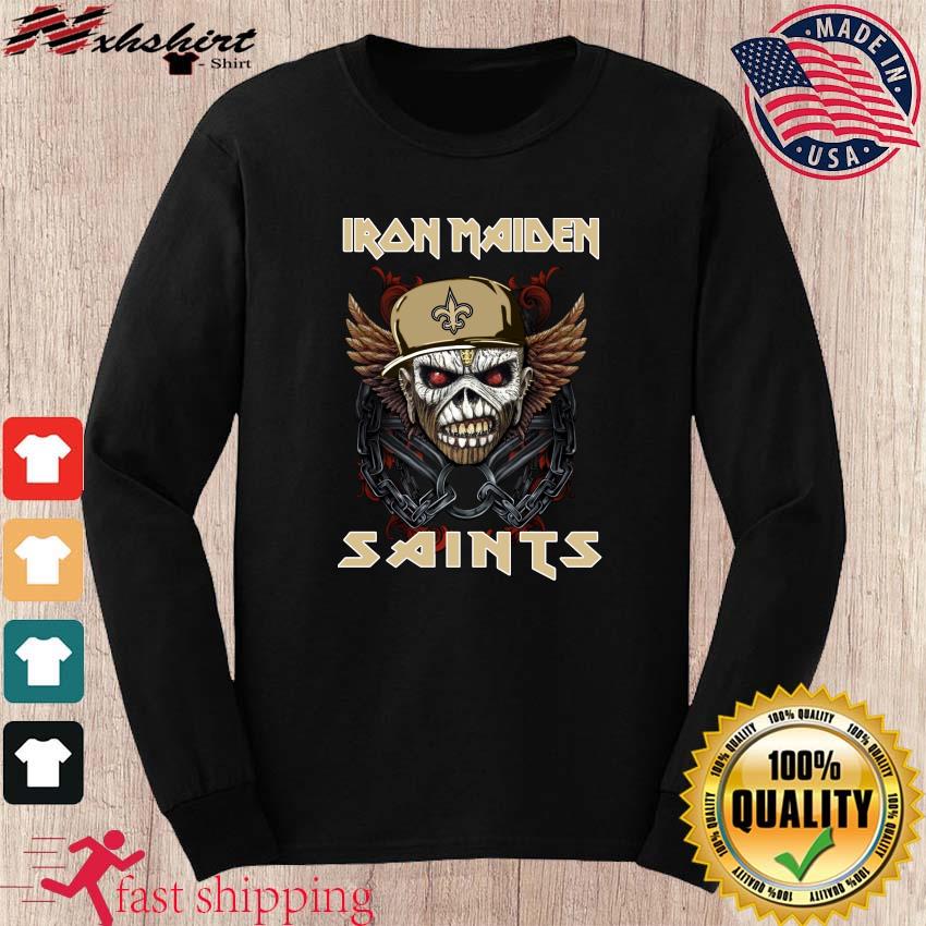 New Orleans Saints Skull T-Shirt