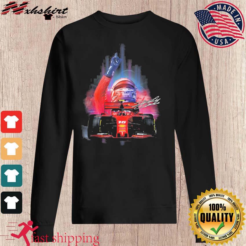 16 Charles Leclerc F1 Scuderia Ferrari Shirt, hoodie, longsleeve, sweater