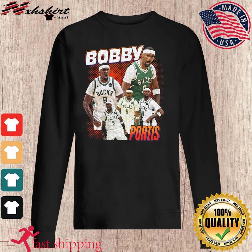 Official Vintage Milwaukee Bucks Bobby Portis NBA Player T-Shirt