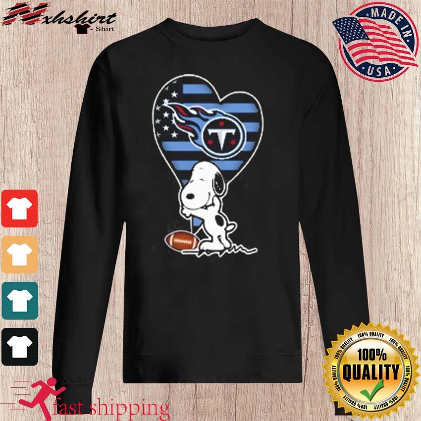 Peanuts Tennessee Titans Football Happy Thanksgiving T-Shirt - TeeNavi