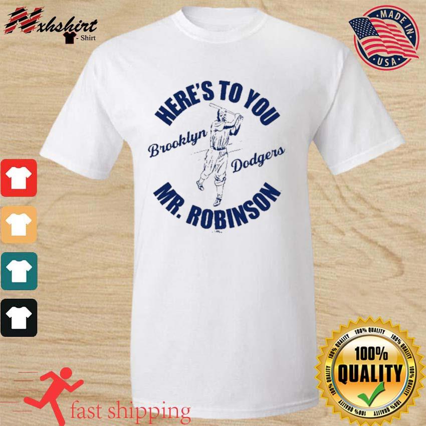 Jackie Robinson Brooklyn Dodgers T-Shirt