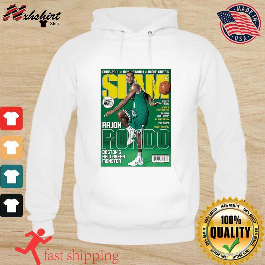 Official Slam Rajon Rondo Boston's New Green Monster Shirt, hoodie