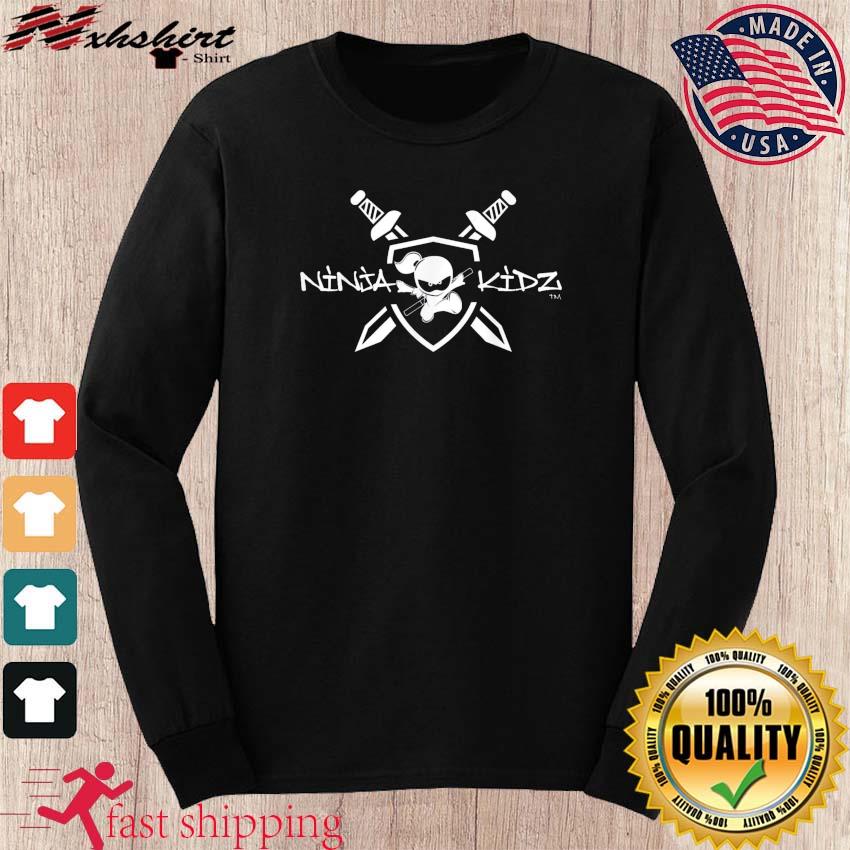 Ninja kids merch ninja kidz shield shirt, hoodie, sweater, long sleeve and  tank top