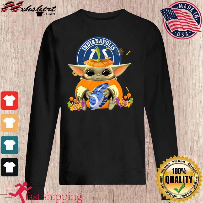 Baby Yoda Hug Indianapolis Colts shirt, hoodie, sweater and long sleeve