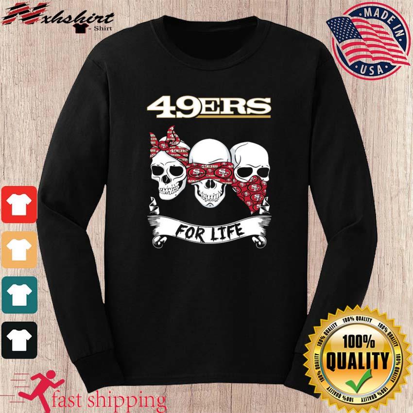 49ers Skull Hoodie 