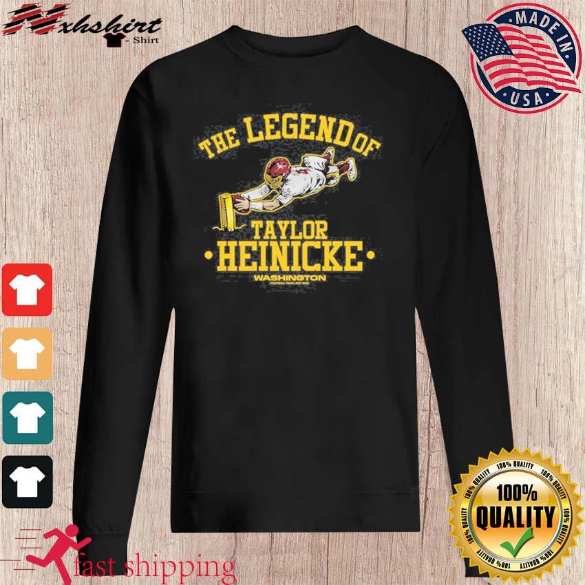 The Legend Of Taylor Heinicke Washington Football Team Essential T-Shirt  for Sale by mark321alphin