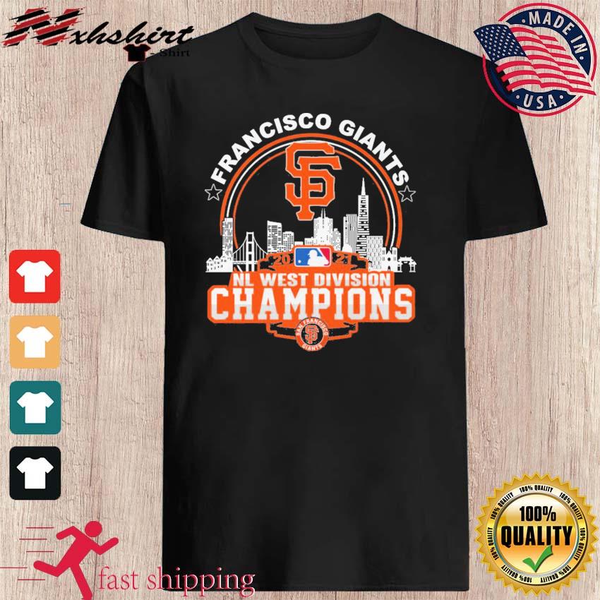 San Francisco Giants 2021 NL west division champions shirt, hoodie