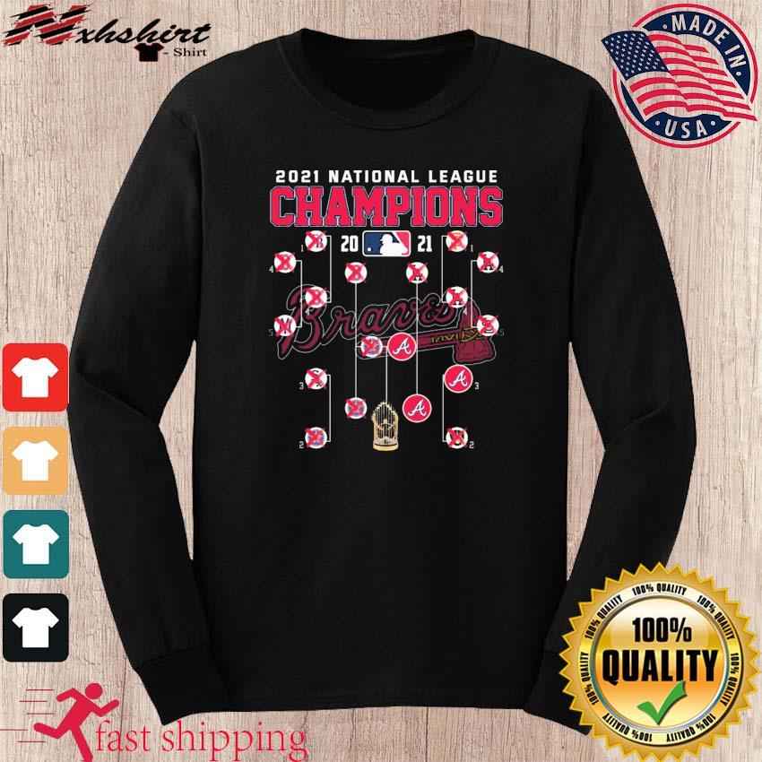 Atlanta Braves 2021 National League Champions t-shirt, hoodie, sweater,  long sleeve and tank top