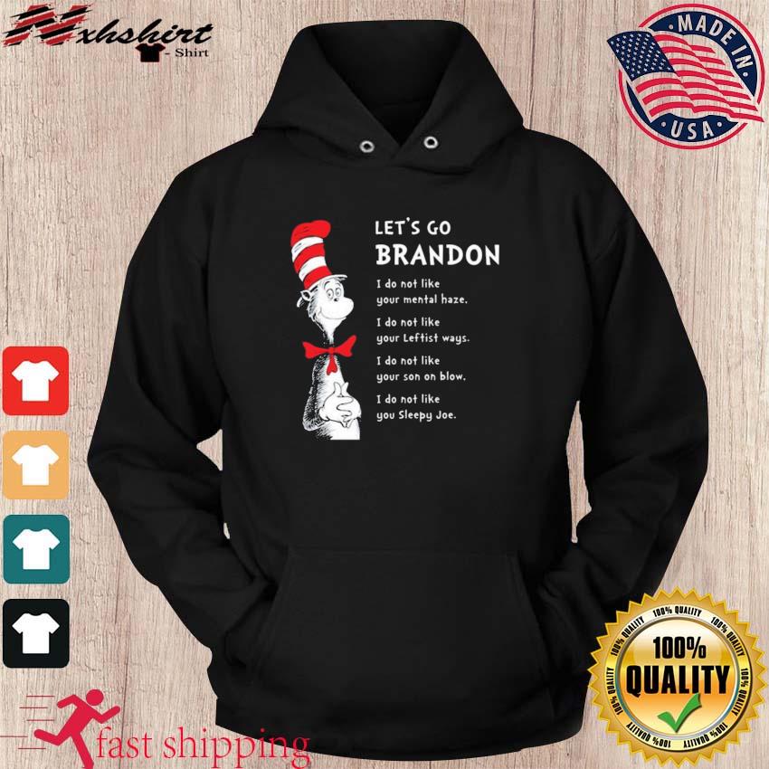 Dr Seuss let's go Brandon shirt, hoodie, sweater and v-neck t-shirt