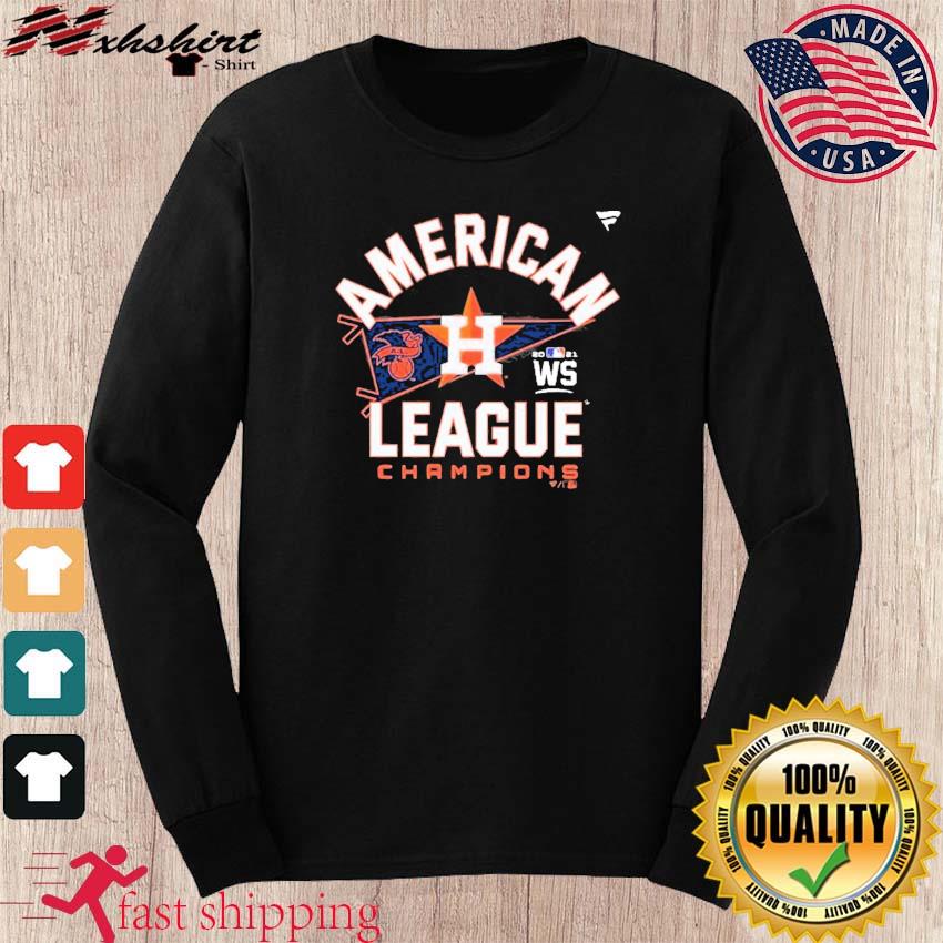 astros american league championship shirt