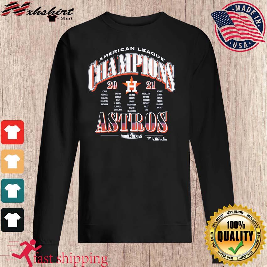 Houston Astros Team Baseball World Series 2021 Shirt, hoodie