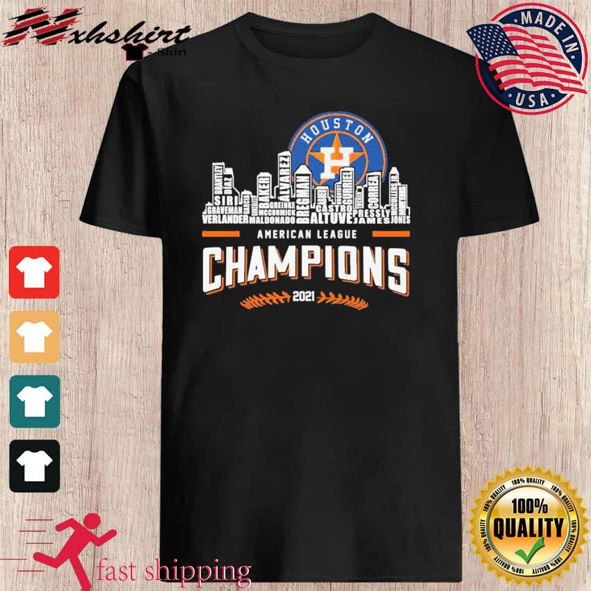 Houston Astros Star 2021 American League Champions Shirt, hoodie, sweater,  long sleeve and tank top