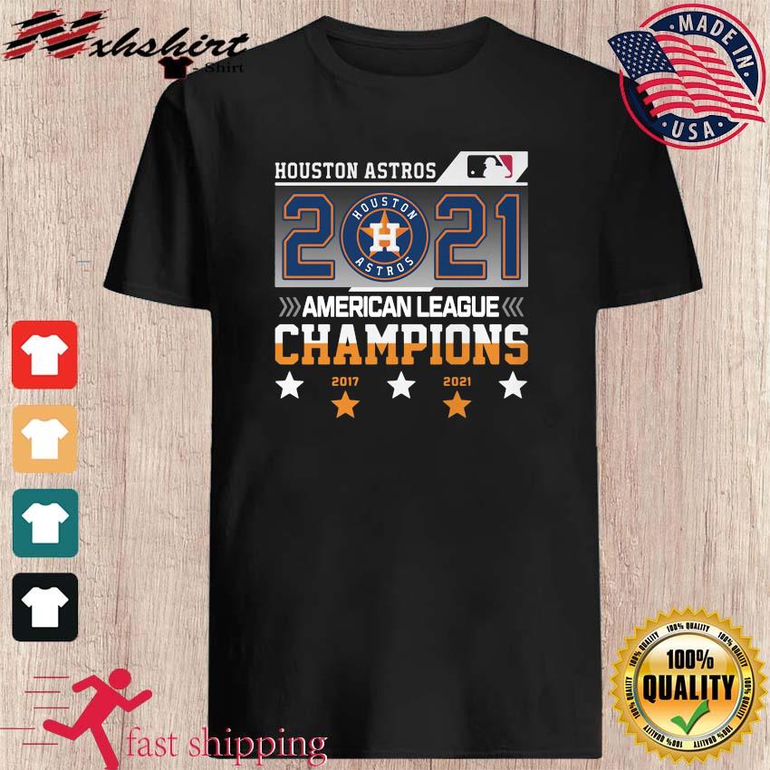 Houston Astros 2021 American League Champions shirt, hoodie, sweater, long  sleeve and tank top