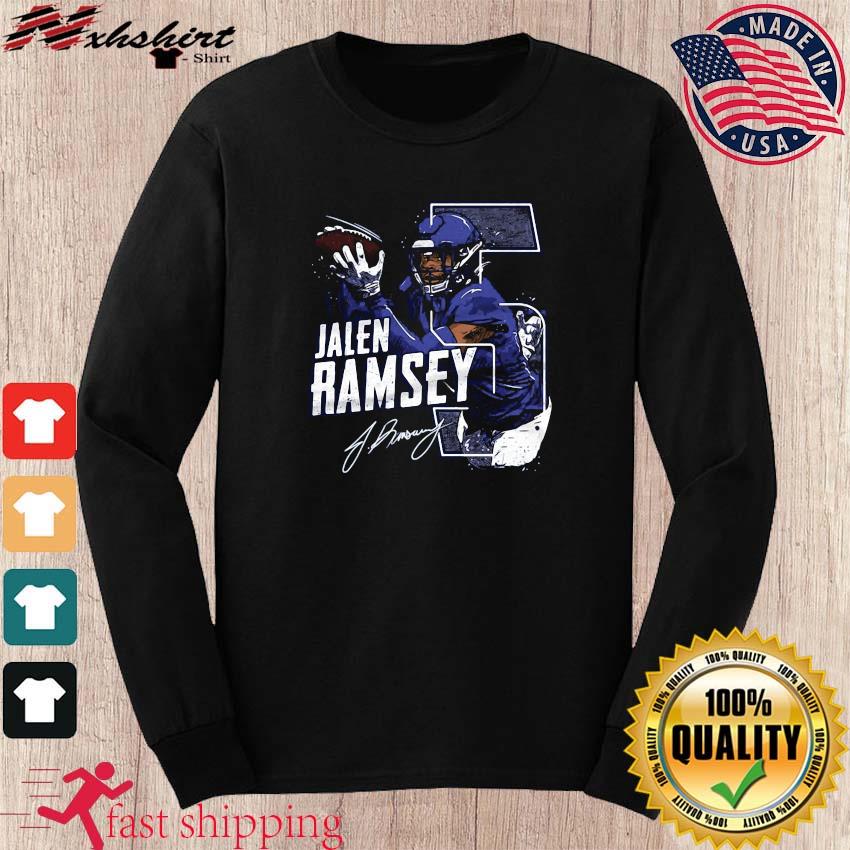 Los Angeles Rams Jalen Ramsey Number Signature Shirt, hoodie, sweater, long  sleeve and tank top