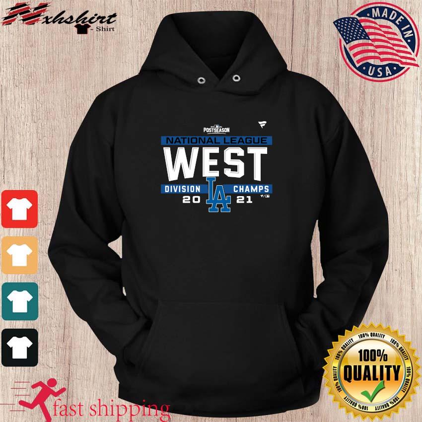 Los Angeles Dodgers 2021 NL West division champs shirt, hoodie