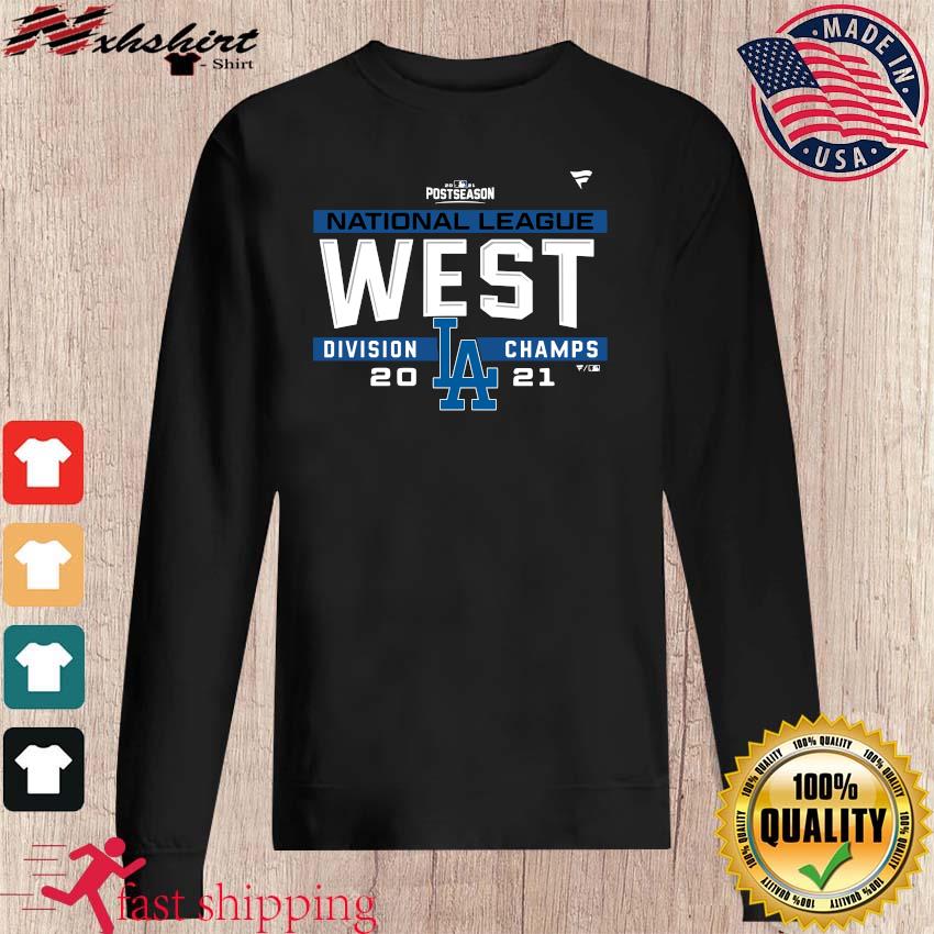 Los Angeles Dodgers 2021 NL West division champs shirt, hoodie