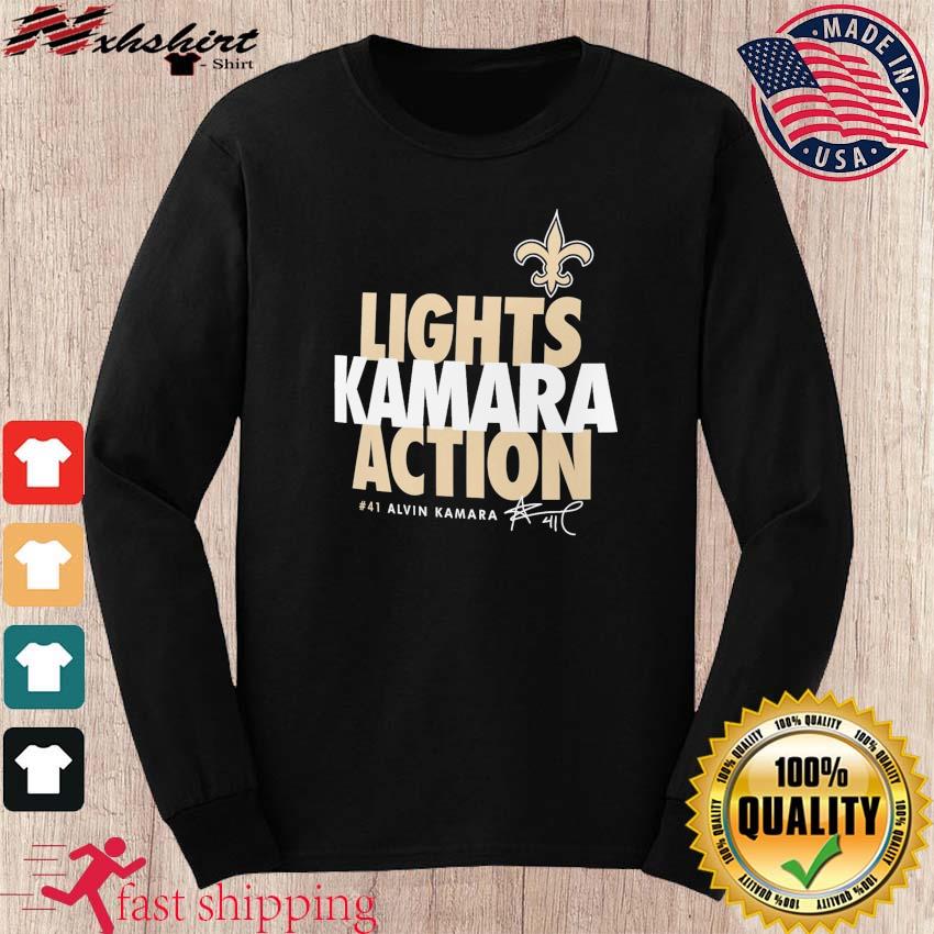 Alvin Kamara New Orleans Saints Lights Kamara Action Shirt, hoodie,  sweater, long sleeve and tank top