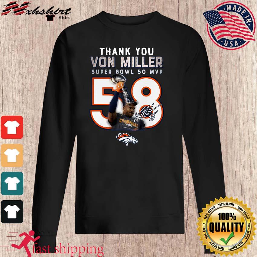 Thank You Von Miller Denver Broncos T-Shirt