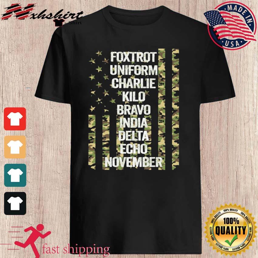 foxtrot uniform charlie kilo shirt