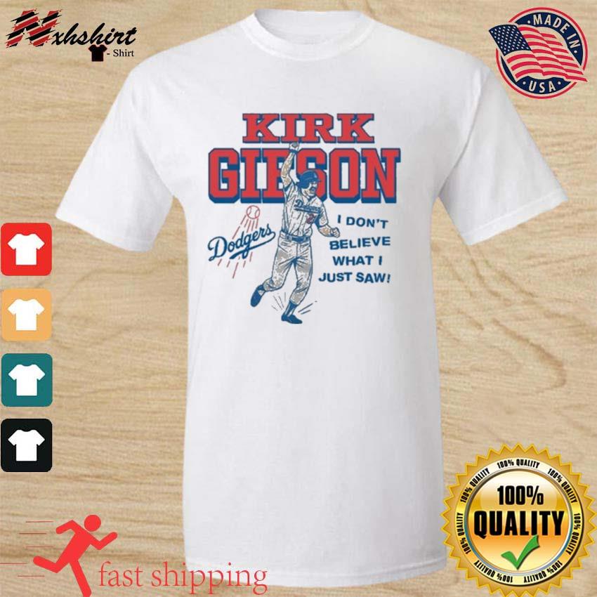 kirk gibson dodgers shirt