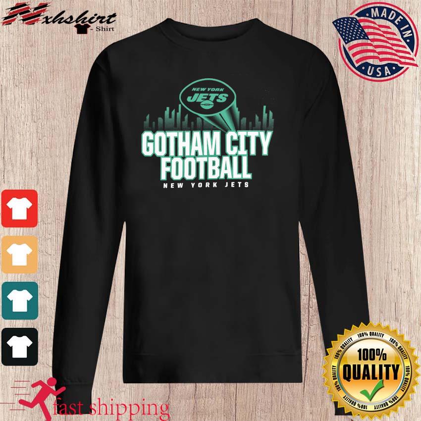 Ny Jets Gotham City Football Logo New York Jets T shirt - Limotees