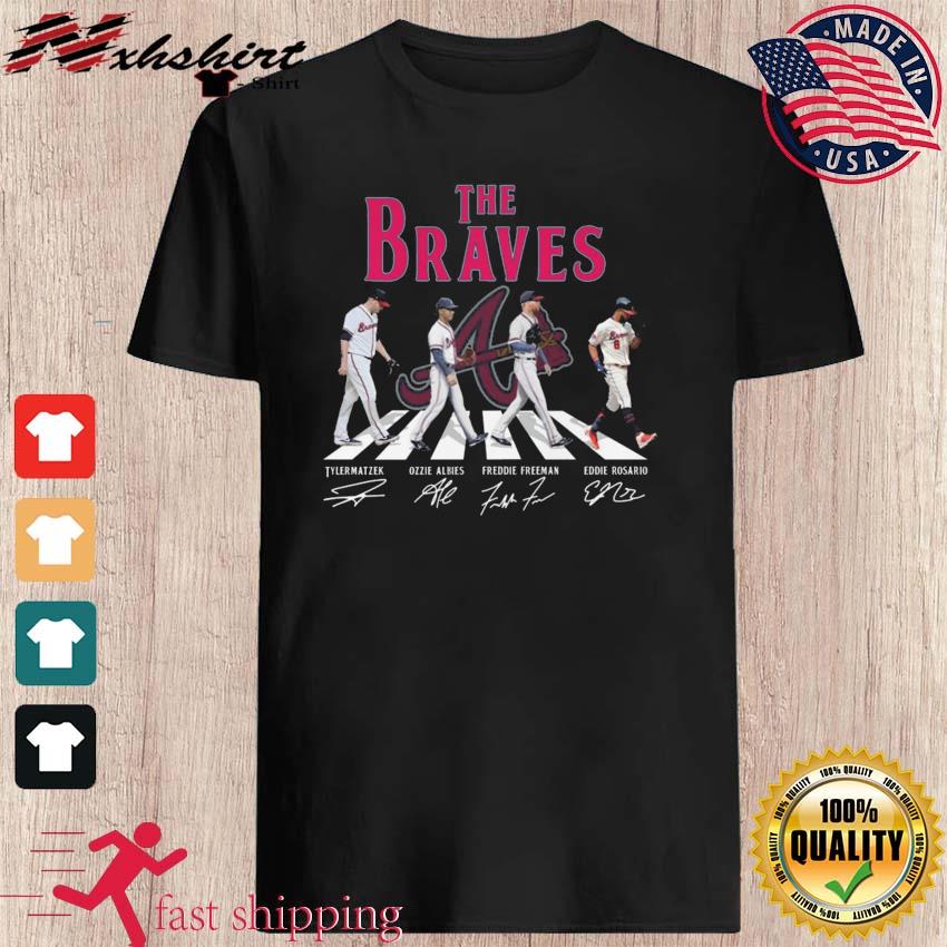 The Atlanta Braves Abbey Road Signatures Shirt ⋆ Vuccie