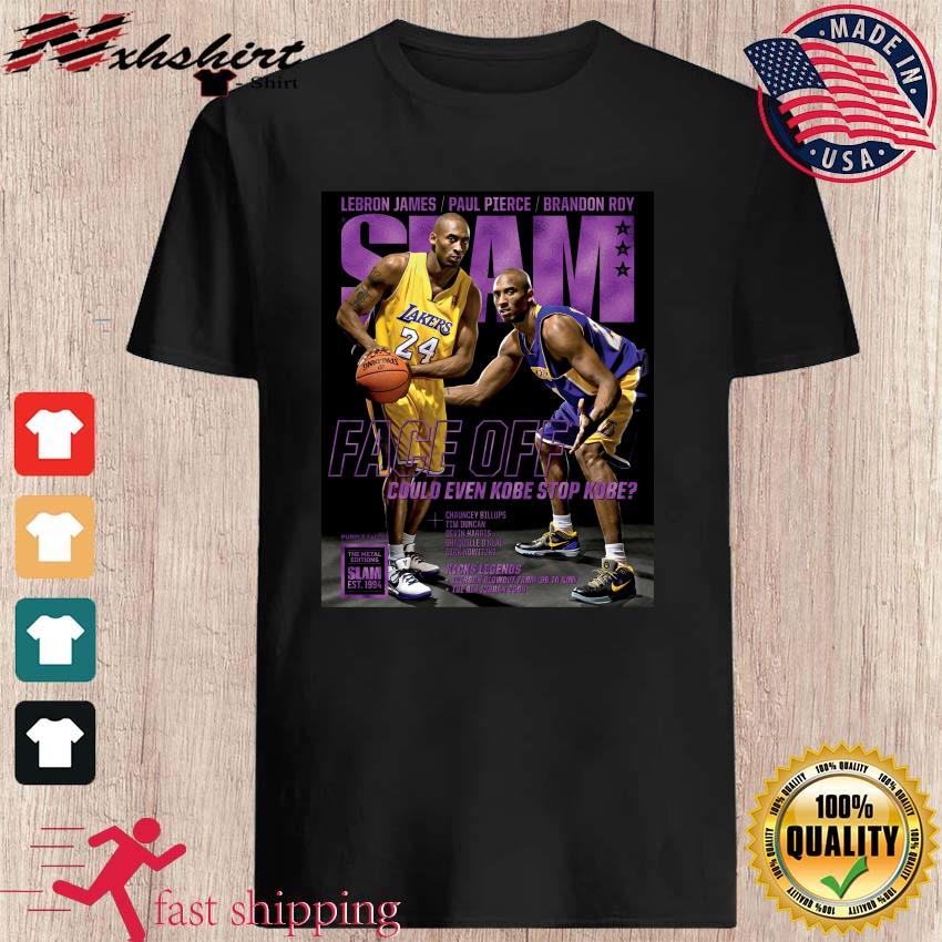 SLAM Kobe Bryant - Face Off Could Even Kobe Stop Kobe Shirt