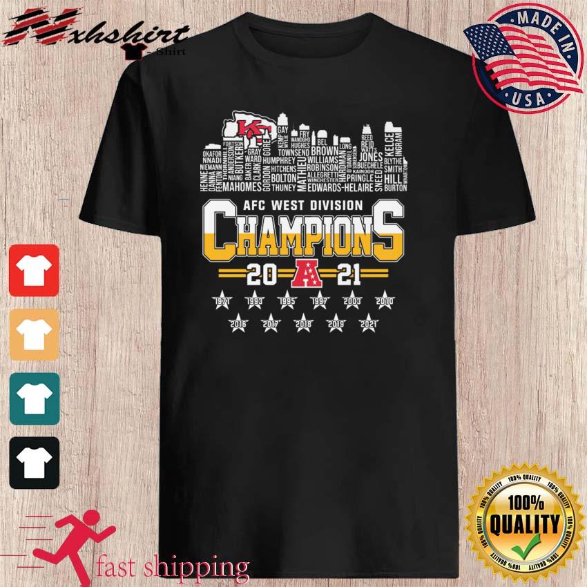 Kansas City Chiefs 2019 AFC West Division Champions Shirt, Sweater