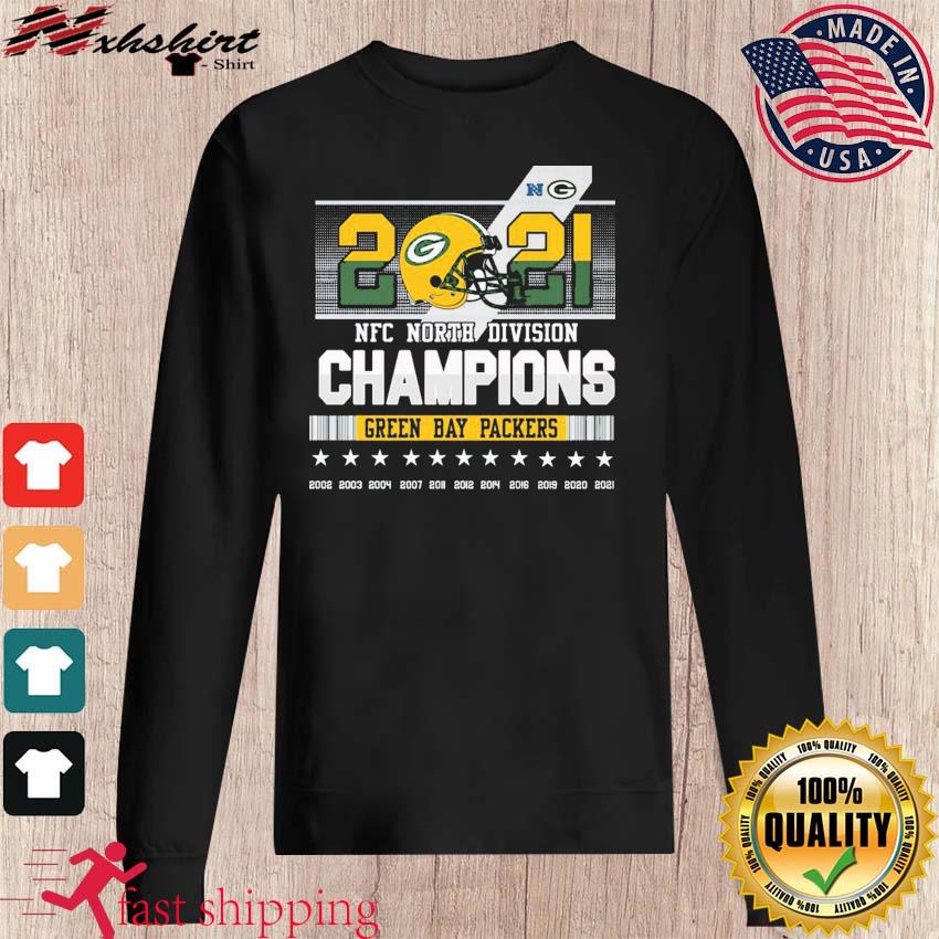 2020 Green Bay Packers NFC North Division Champions shirt, hoodie