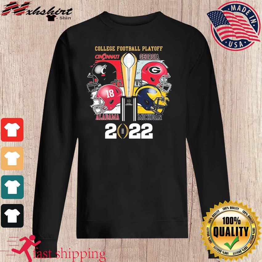 shirt Cincinnati Georgia Alabama Michigan College football Playoff