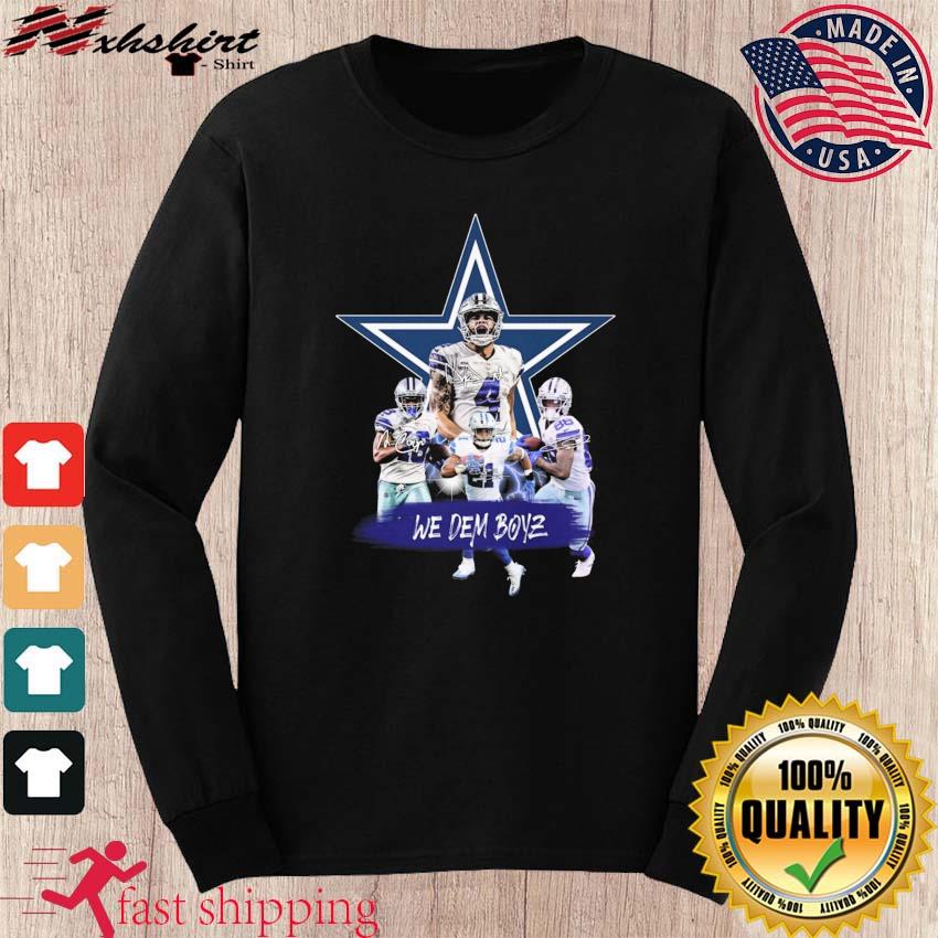 Dallas Cowboys we dem boyz signatures shirt, hoodie, sweatshirt and tank top