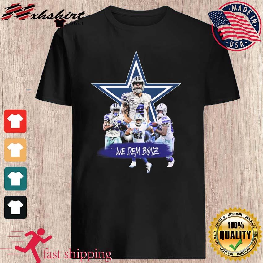 Dallas Cowboys Team We Dem Boyz Signatures Shirt, hoodie, sweater, long  sleeve and tank top