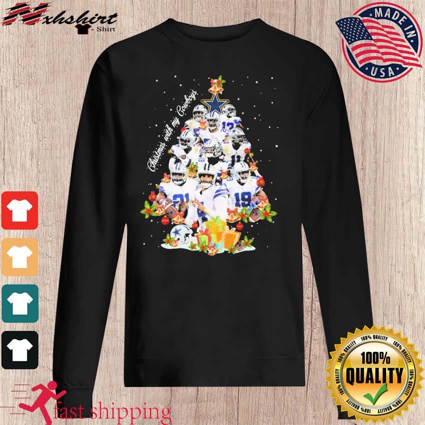 Dallas Cowboys Christmas Tree Christmas Shirt