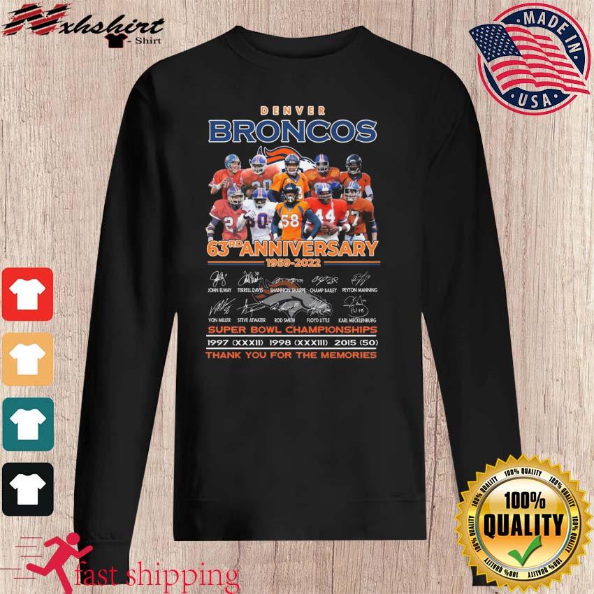 Denver Broncos super bowl 50 champions shirt, hoodie, sweater, long sleeve  and tank top