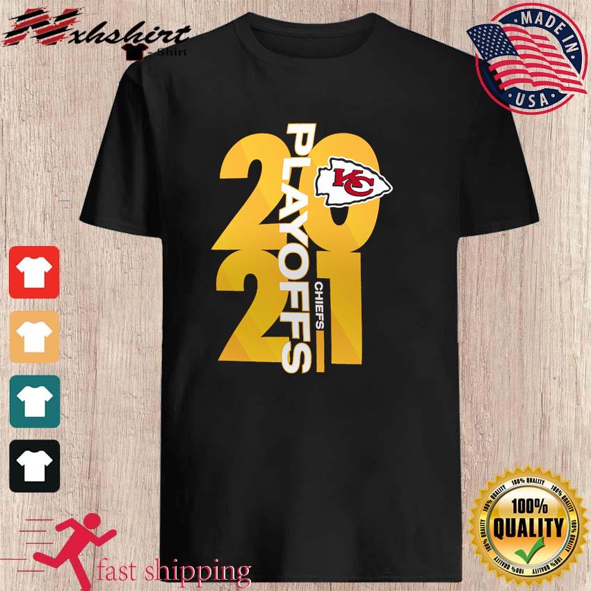 Women's Kansas City Chiefs Nike Red 2021 NFL Playoffs Bound T-Shirt