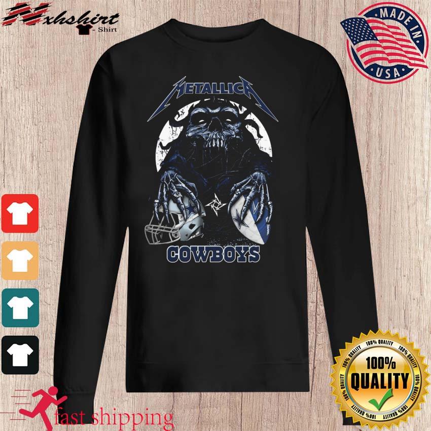 Metallica Dallas Cowboys T Shirt