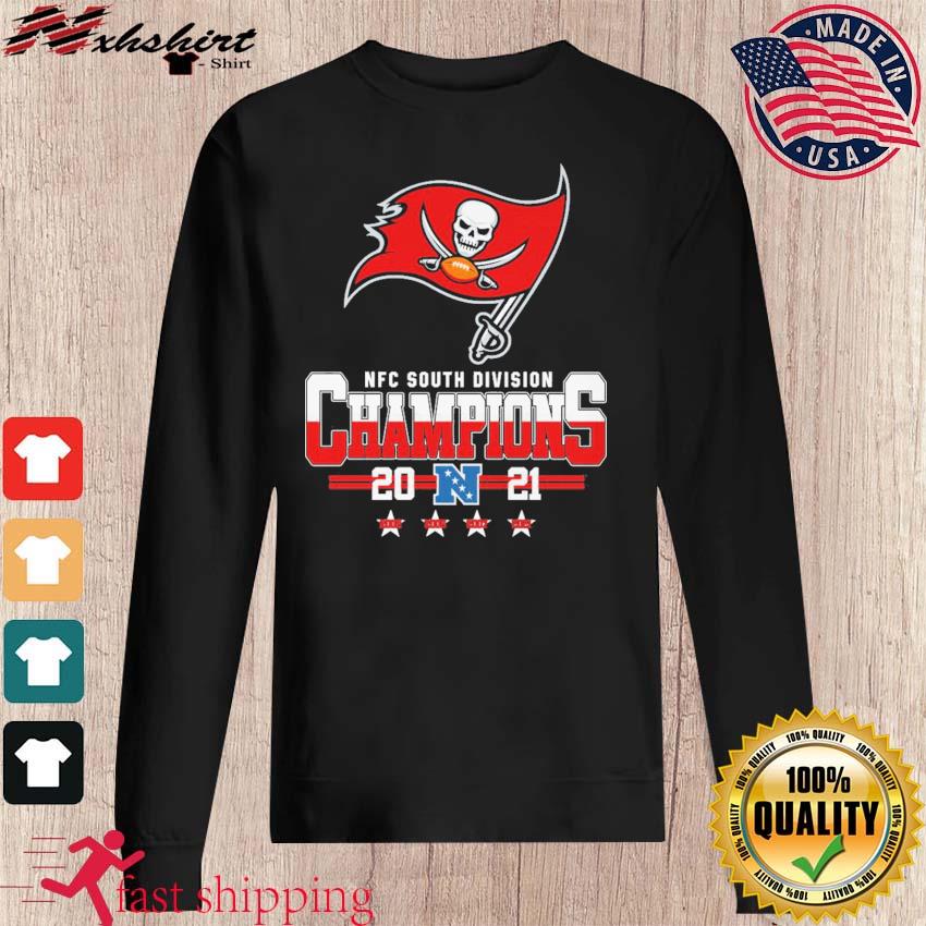 Tampa Bay Buccaneers NFC South Division Champions 2021 Shirt, hoodie,  sweater, long sleeve and tank top