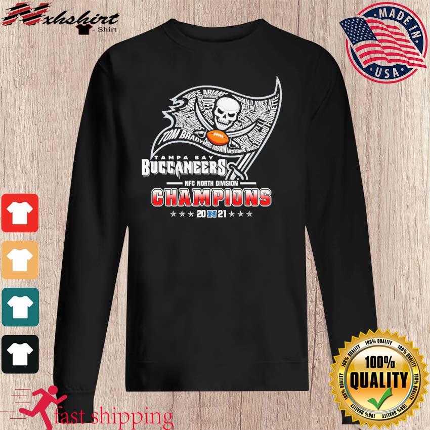 Official the tampa bay buccaneers champions 2021 nfc championship shirt,  hoodie, sweater, long sleeve and tank top