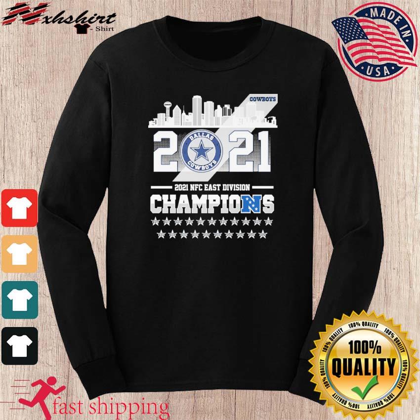 Dallas Cowboys Team Signature 2021 NFC East Champions Unisex T