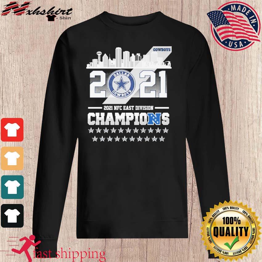 2021 Dallas Cowboys NFC East Division Champions T-Shirt, hoodie