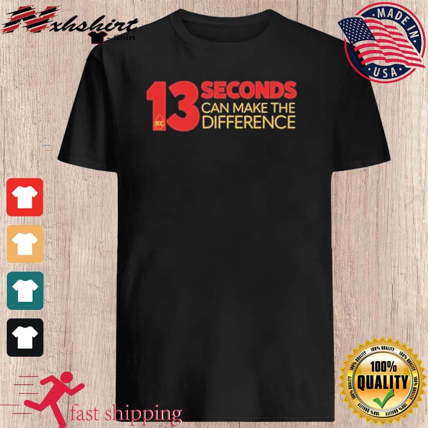 13 seconds chiefs shirts
