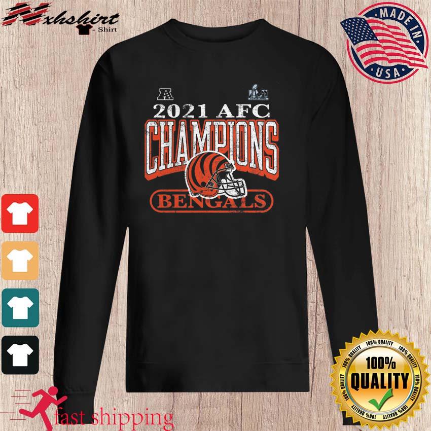 Cincinnati Bengals 2021 AFC Champions Super Bowl LVI Shirt, hoodie,  sweater, long sleeve and tank top