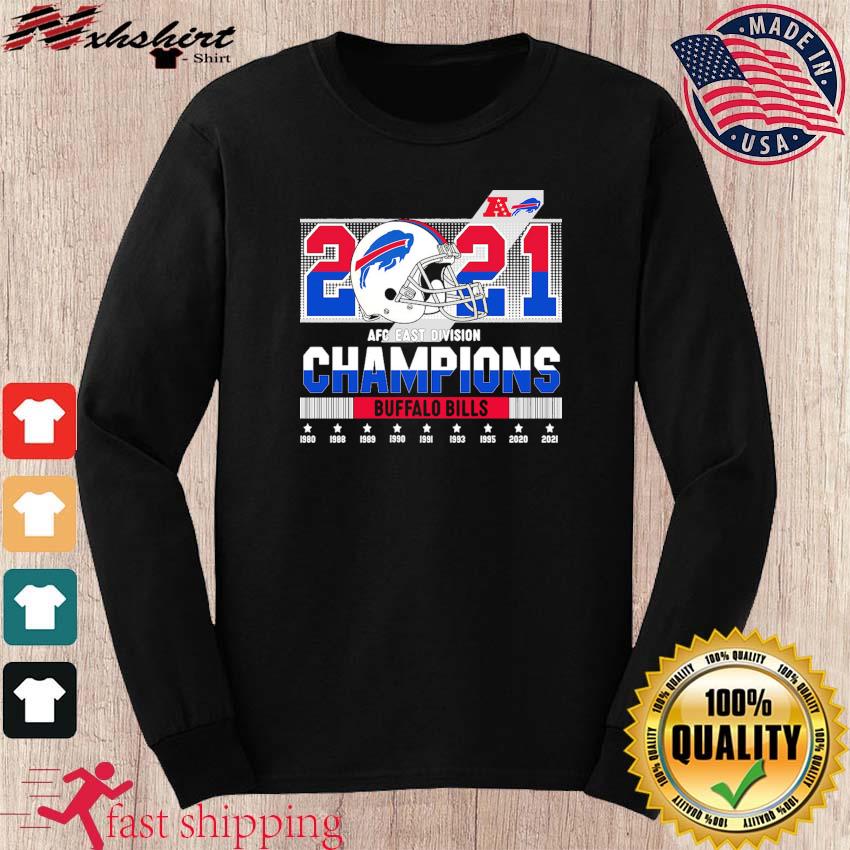 AFC East Division Champions 2021 Buffalo Bills Back To Back Shirt