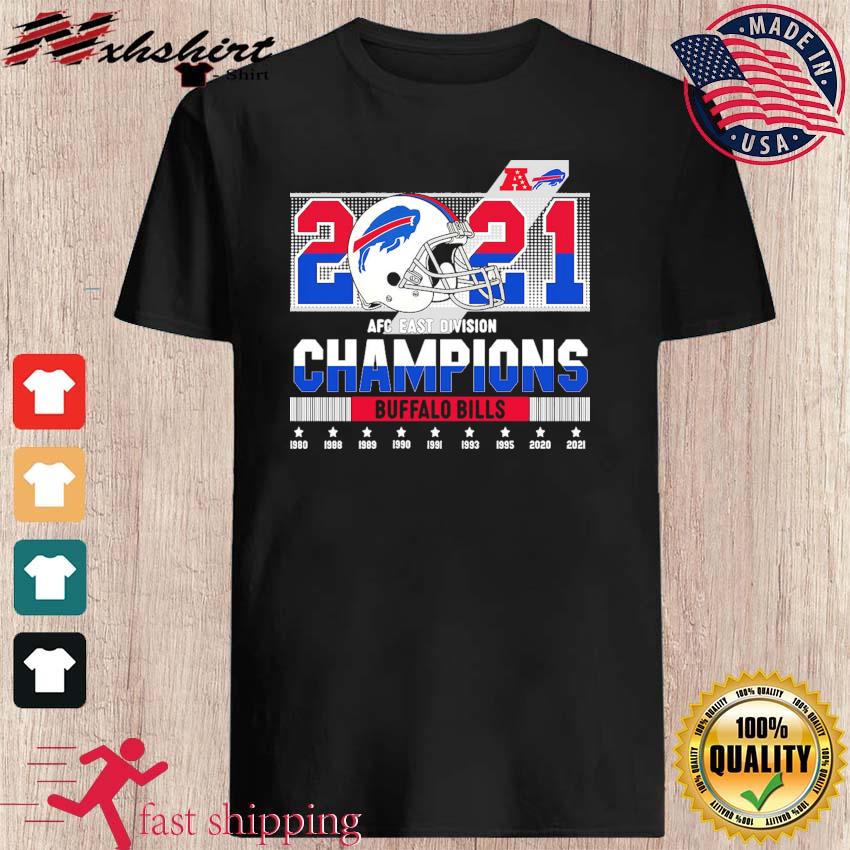 Buffalo Bills 2021 2022 AFC East Division Champions T-shirt