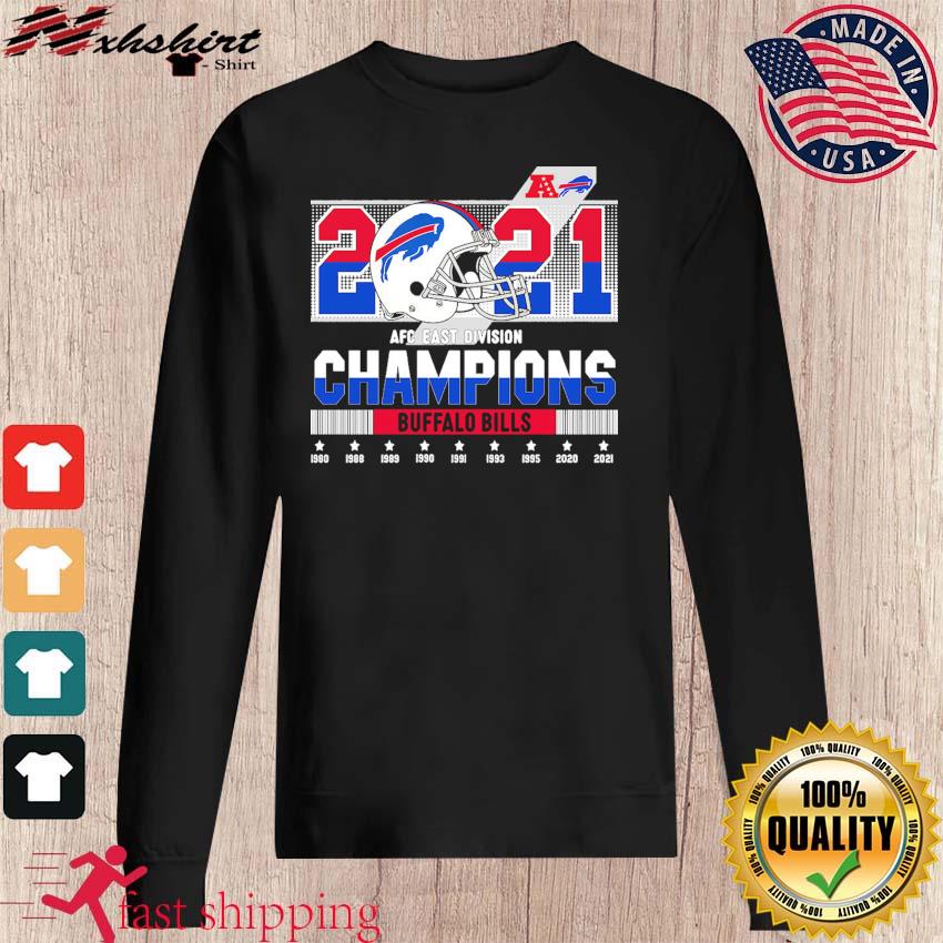 buffalo Bills AFC east division Champions 2021 shirt,Sweater, Hoodie, And  Long Sleeved, Ladies, Tank Top