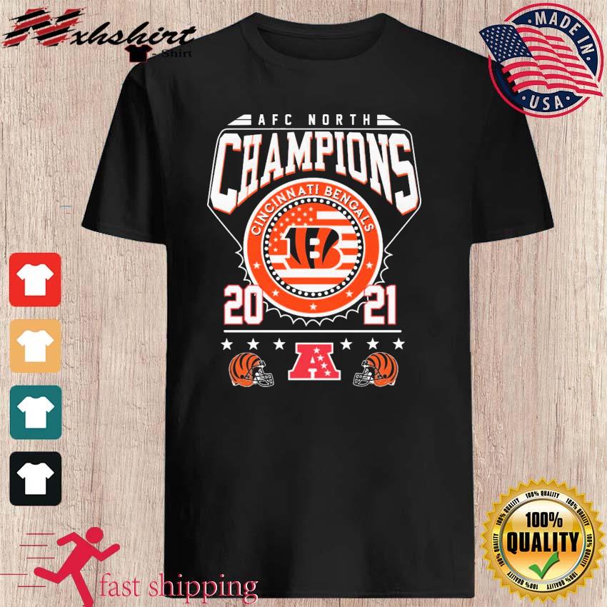 AFC North Champions Cincinnati Bengals 2021 T-Shirt, hoodie, sweater, long  sleeve and tank top