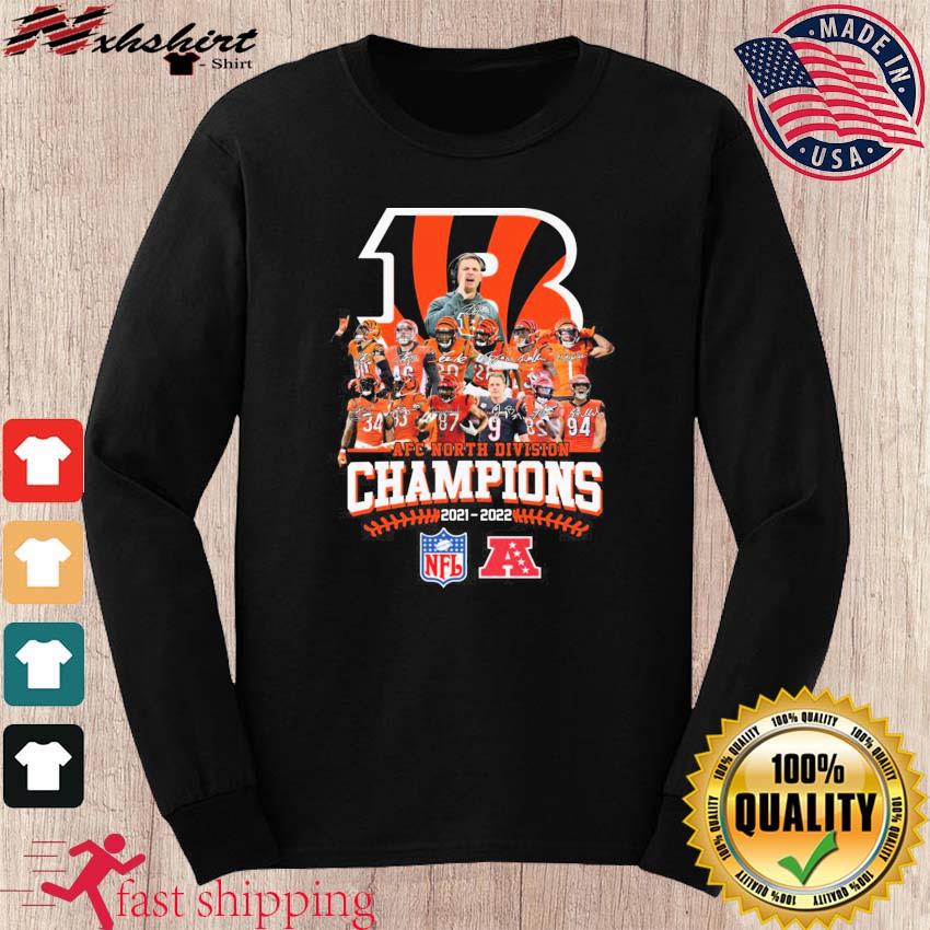 Cincinnati Bengals AFC North Division Champions shirt, hoodie, sweater,  long sleeve and tank top