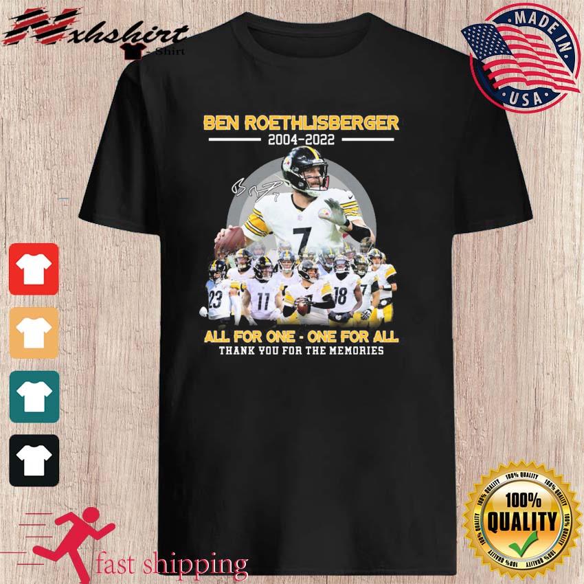 Ben Roethlisberger 2004 2022 All For One - One For All Signature