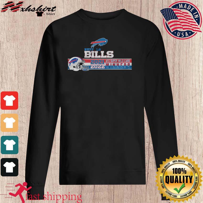 NFL Buffalo Bills 2021 2022 AFC Wild Card Winners Shirt, hoodie, sweater,  long sleeve and tank top